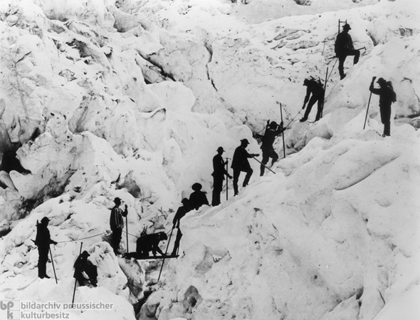 Gletscherwanderung (um 1890)